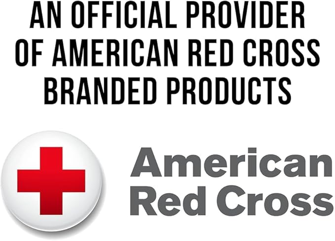 Officially Licensed Product, 25 Person First Aid Kit, 118 Piece Emergency Medical Supplies to Clean & Treat Minor Injuries, Hard Case Box for Home, Business, Job Site, Car