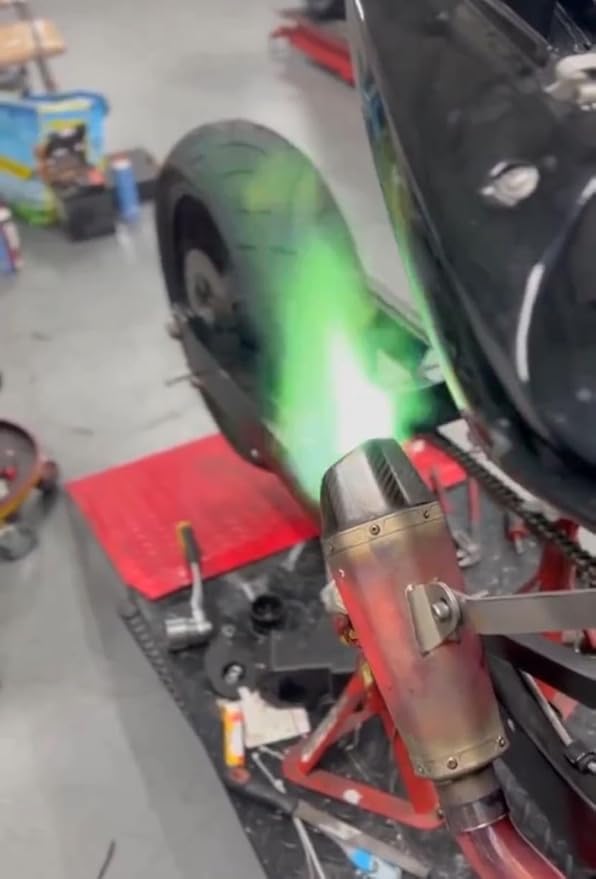 Colorful Exhaust Flame Paste (Osiris (Green))