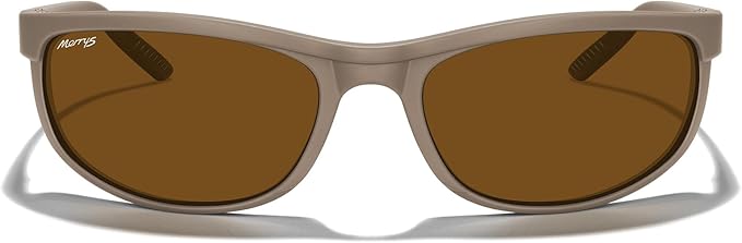 MERRY'S Wrap Around Sport Polarized Sunglasses for Men Women Driving Fishing Cycling Running UV400 Protection S3027
