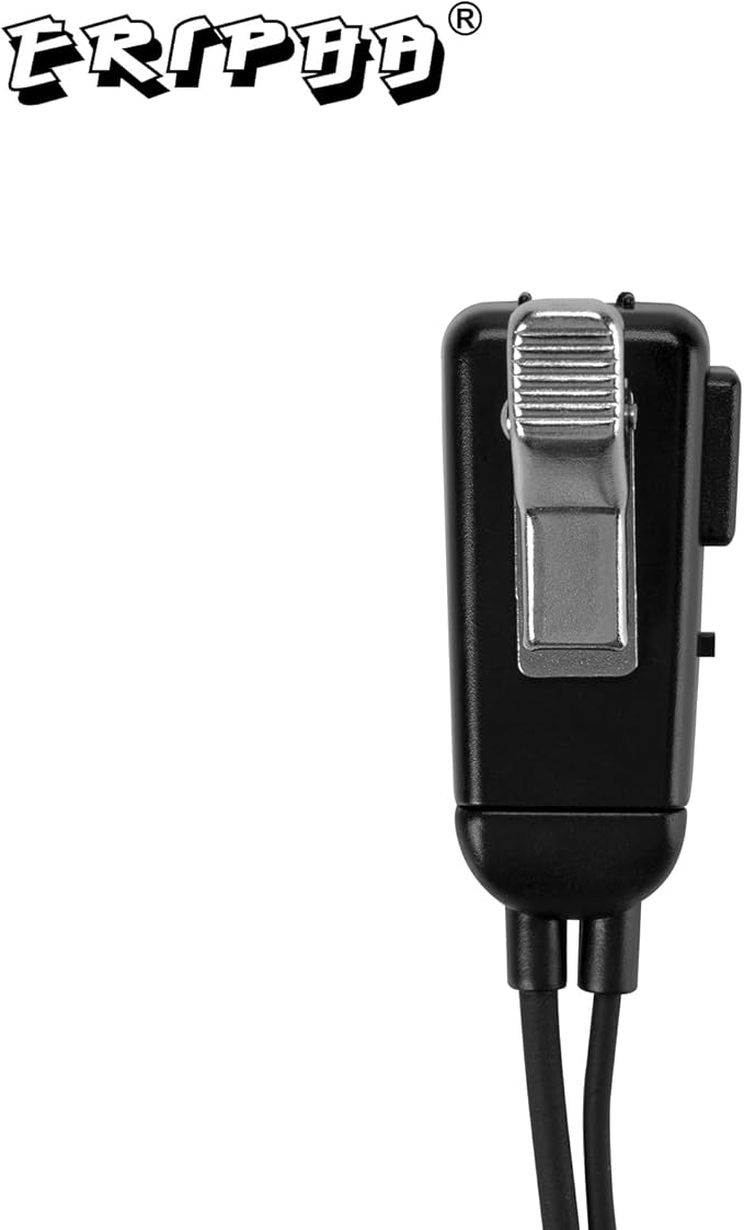 Earpiece VOX for Midland GXT1000VP4 Walkie Talkie 2 Way Radio Ear-Clip Headset with PTT Mic LXT500VP3 GXT1050VP4 GXT1000XB (1 Pack)