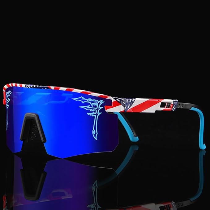 Two Sizes Baseball Sunglasses For Adults and Youth Boys Girls Kids UV400 Men Women Outdoor Sports Sun Glasses