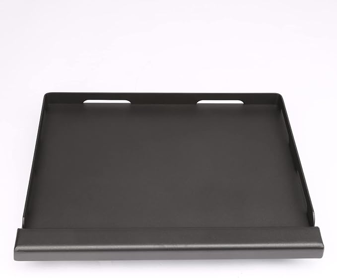 Griddle for Gas Grill, Flat Top Cast Iron Griddle Insert for Outdoor Gas Grill, 17" x13" Nonstick Coating Cooking Skillet Pan Teppanyaki for Weber Charbroil Camp Chef and Gas/Charcoal/Electric Grill
