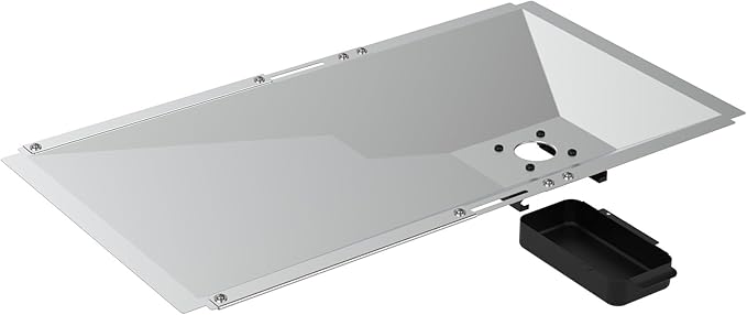 Adjustable Grill Grease Tray with Universal Catch Pan for 3/4/5 Burner Gas Grill Parts,Grill Drip Pan Replacement Parts for 720-0830H 720-0882A Nexgrill Parts,23.6"-31.6",Width 15"