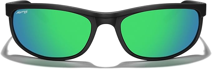 MERRY'S Wrap Around Sport Polarized Sunglasses for Men Women Driving Fishing Cycling Running UV400 Protection S3027