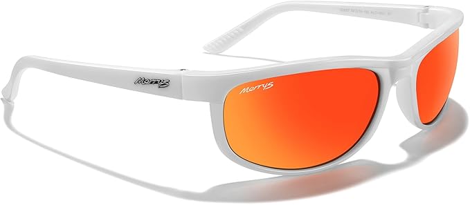MERRY'S Wrap Around Sport Polarized Sunglasses for Men Women Driving Fishing Cycling Running UV400 Protection S3027
