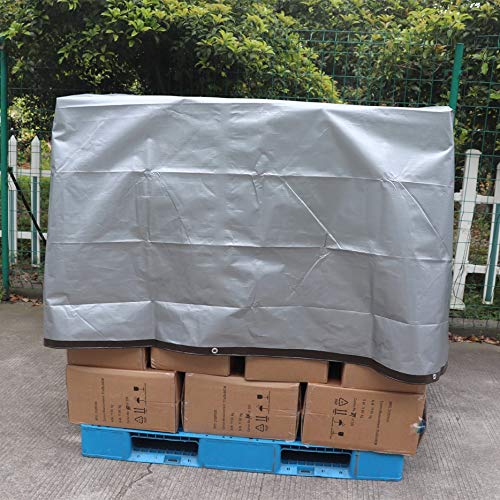 Amazon Basics Multi Purpose Waterproof Poly Tarp Cover, 20 X 20 FT, 10MIL Thick, Brown/Silver, 1-Pack (Previously AmazonCommercial brand)