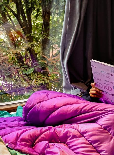 Camping Blanket,Puffy Printed Camping Blanket Lightweight Packable Outdoor Blanket for Camping,Traveling, Stadium, Hiking, Picnics