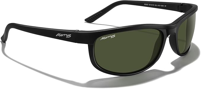 MERRY'S Wrap Around Sport Polarized Sunglasses for Men Women Driving Fishing Cycling Running UV400 Protection S3027