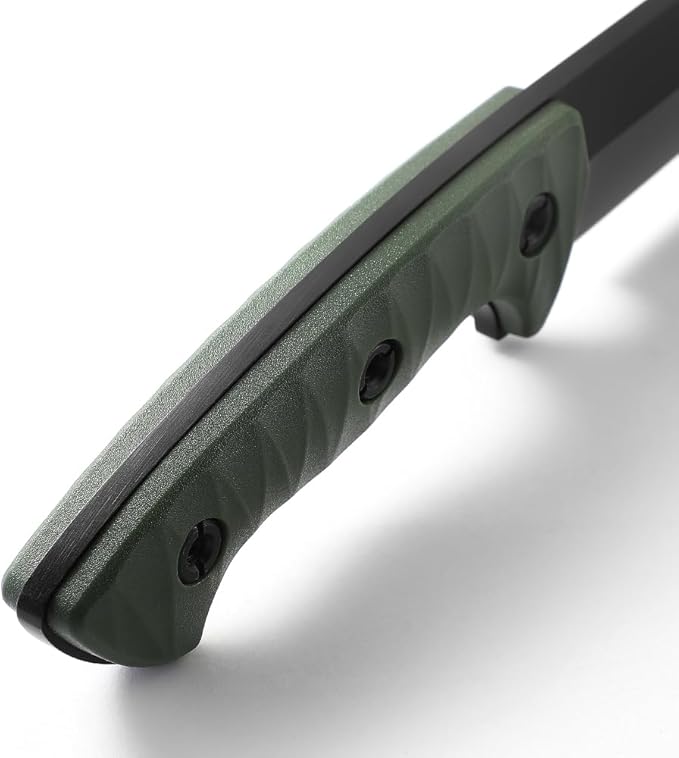 Tanto Fixed Blade Knife, Tactical Fixed Blade Knife, 5mm Thick Full Tang Survival with Sheath for Hunting, Camping, and Adventure