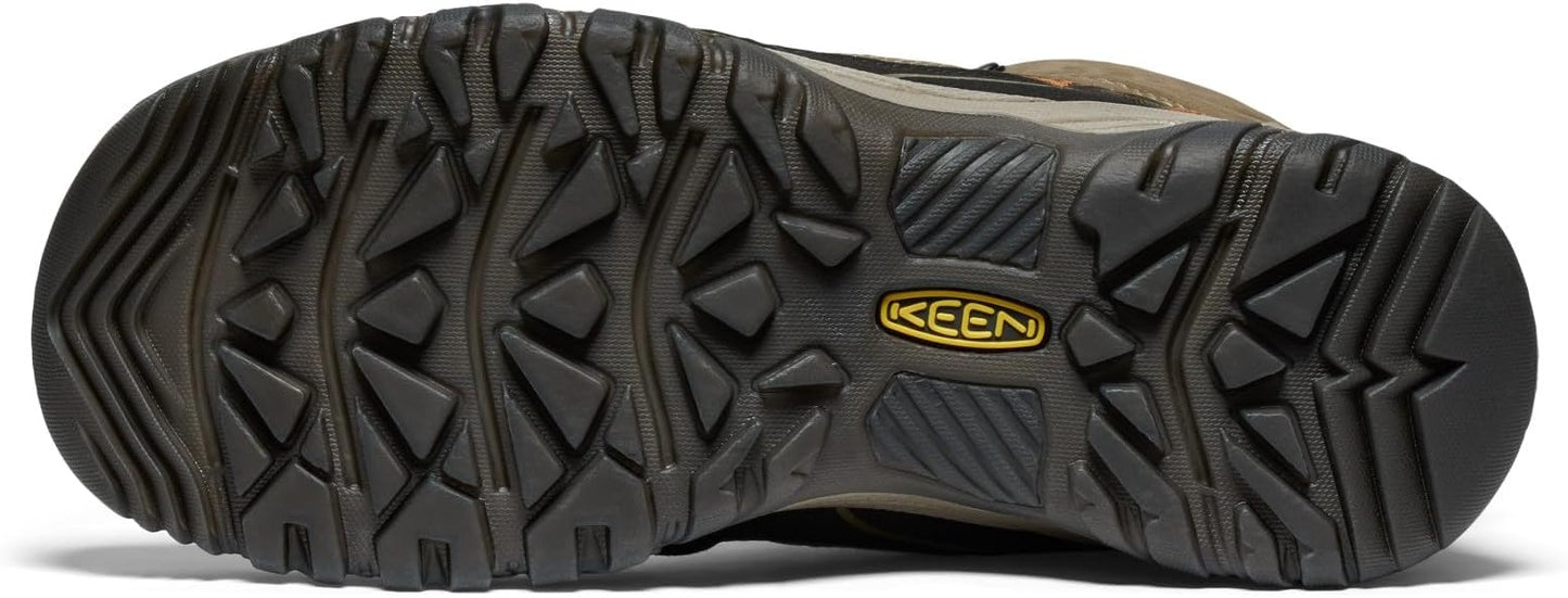 KEEN Men's Targhee 4 Mid Height Durable Comfortable Waterproof Hiking Boots