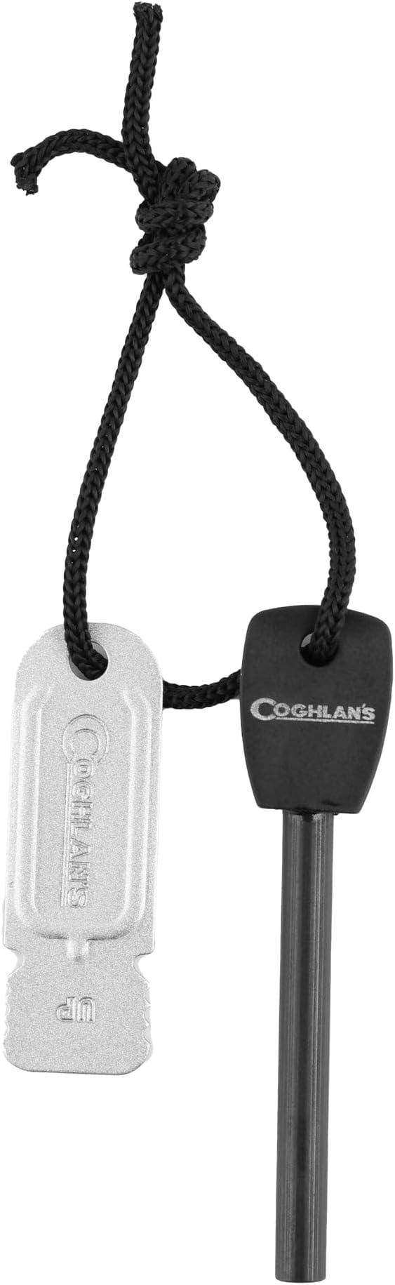 Coghlan's Flint Striker Firestarter Tool for Camping, Hiking, Emergency Survival, and Outdoor Ignition – Durable Ferrocerium Rod with Waterproof Portable Design