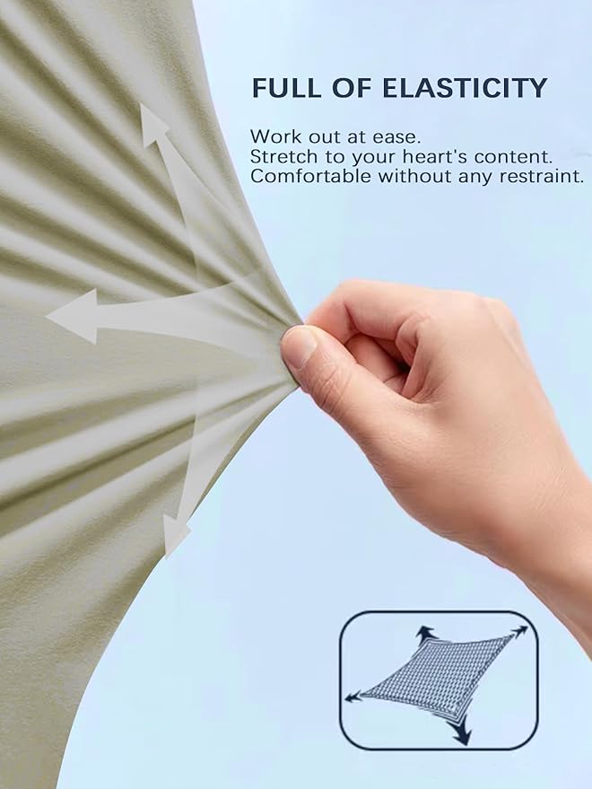 Women's Outdoor Hiking Pants Lightweight Comfortable Breathable Quick Dry Stretchy Running Athletic Pants with Zipper Pocket