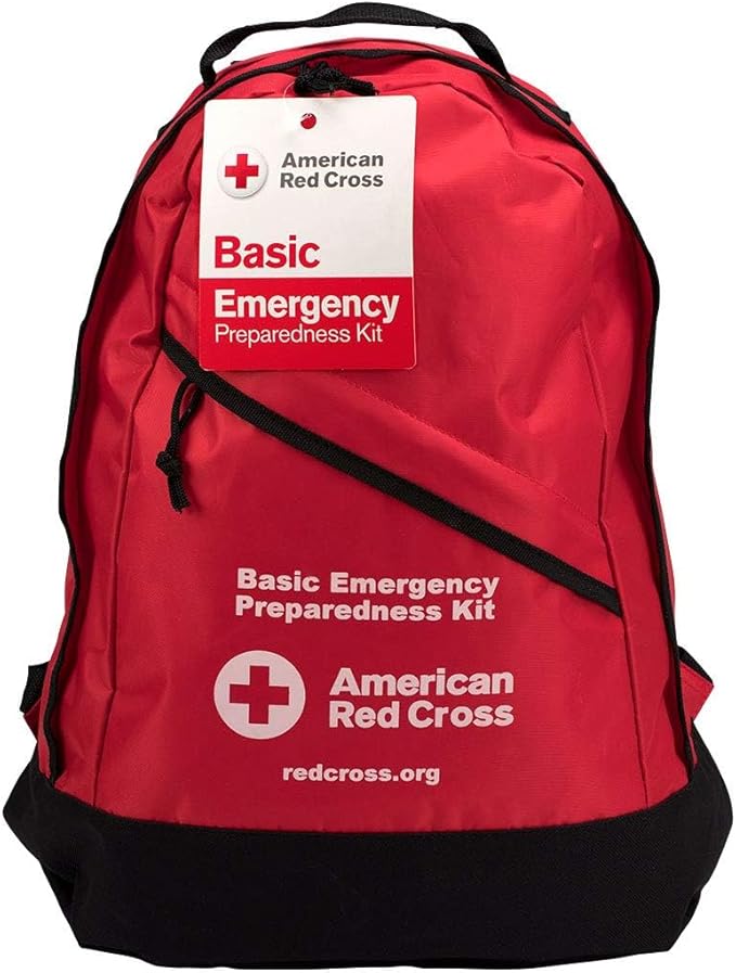 Officially Licensed Product | 3-Day Basic Emergency Preparedness Backpack | 72 Hour Survival Supplies for 1 Person | Water, Phone Charger, Blanket, Food