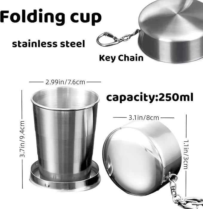 Scout Camping Mess Kits Stainless Steel Utensils Camping Dinnerware Kit Boy Scout Dishes Set Girl Scout Mess Kit with Mesh Bag Camping Cutlery Set Travel Trip School Camp Easy to Carry Clean