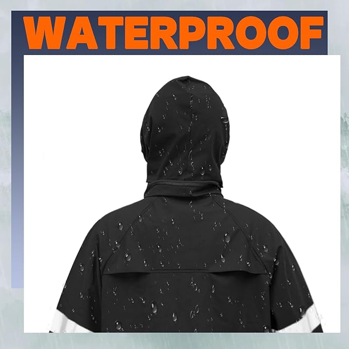 RainRider Rain Suits for Men Waterproof Rain Jacket Coat Pants Heavy Duty Women Fishing Rain Gear Workwear