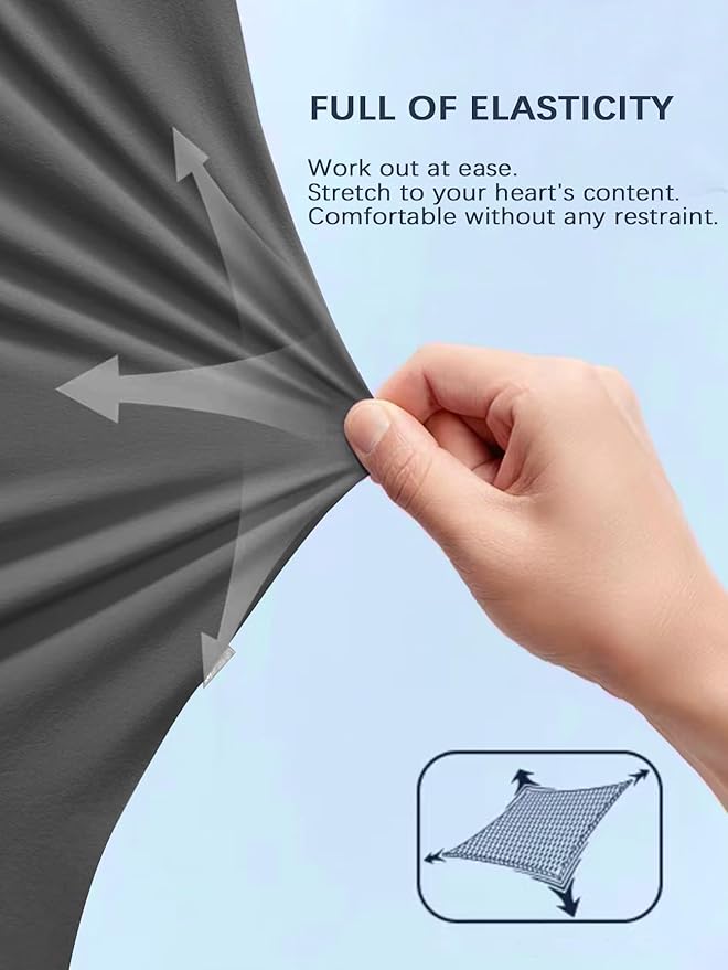 Women's Outdoor Hiking Pants Lightweight Comfortable Breathable Quick Dry Stretchy Running Athletic Pants with Zipper Pocket