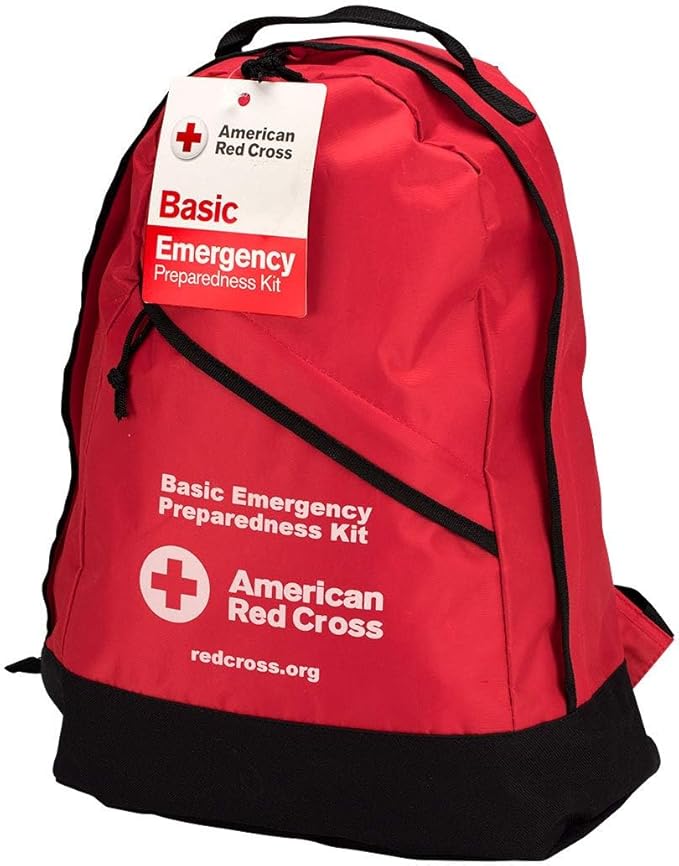 Officially Licensed Product | 3-Day Basic Emergency Preparedness Backpack | 72 Hour Survival Supplies for 1 Person | Water, Phone Charger, Blanket, Food