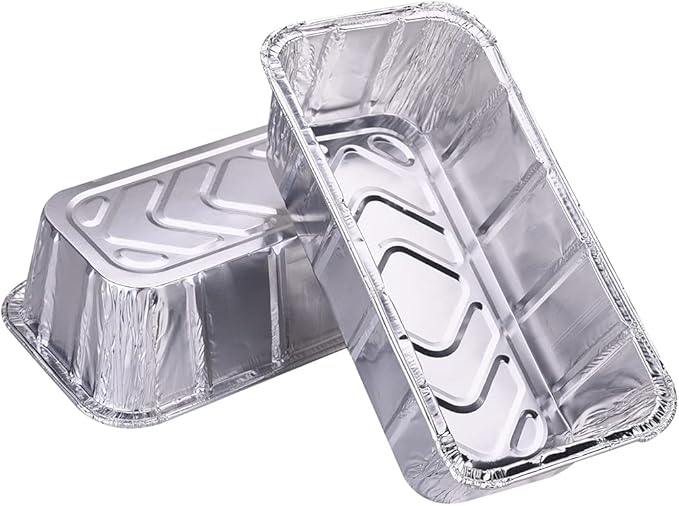 30 Pack Grease PAN Liner Compatible with Traeger BAC404 Timberline Pellet Grills, Disposable Heavy-Duty Aluminum Foil for Traeger Drip Tray Liner