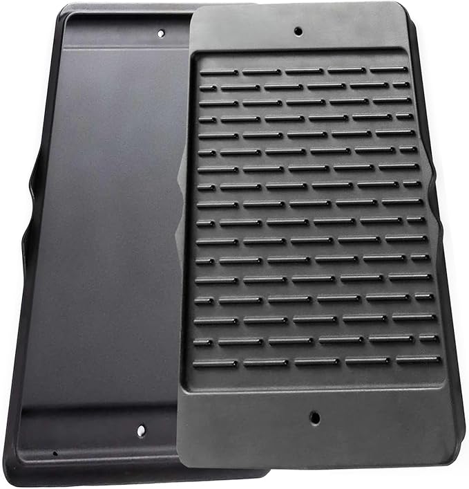 Shengyongh CC7598 (1-Pack) cast Iron Griddle for Weber Spirit E/S-310, E/S-315, E/S-320, E/S-330, Spirit ii E/S-310, Spirit 2 E/S-310