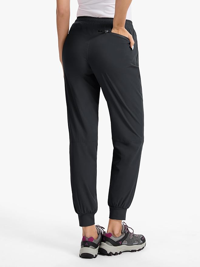 Womens Tall Hiking Pants 30/32/34 Inseam Lightweight Joggers Quick Dry 4 Pockets Travel Athletic Cargo UPF50+