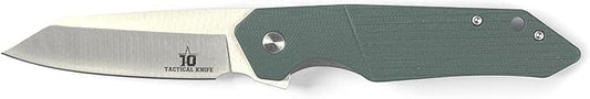 Pocket Knife,3.35" Blade G10 Handle EDC Knife with Pocket Clip for Men Women,Folding Knife for Camping Survival Hiking Knives-Avant