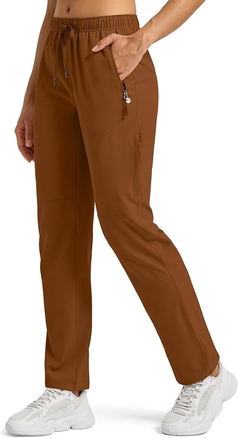 Willit Women's Hiking Pants Quick Dry Cargo Pants Lightweight Water Resistant Travel Golf Pockets Petite/Regular/Tall