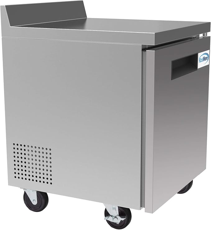 KoolMore RWT-1D-6C Commercial, Refrigerator Single Door, Stainless Steel
