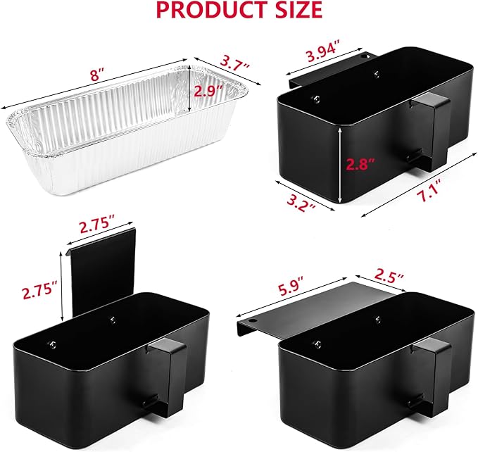 Uniflasy Grease Catcher Drip Cup for Blackstone Griddle 17, 22, 28, 30, 36 inch, 20 Pack Grease Cup Liners, Grease Tray Cup Accessories for Blackstone Flat Top Grill, Disposable Foil Drip Pan