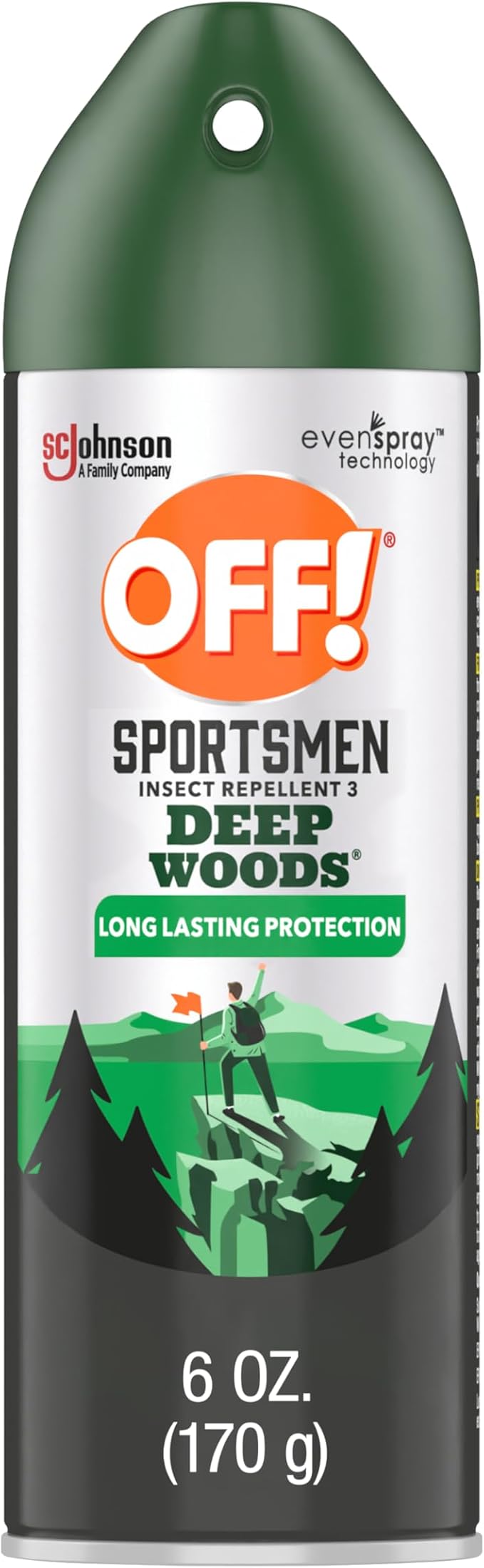 OFF! Deep Woods Sportsmen Insect Repellent II, 6 oz.