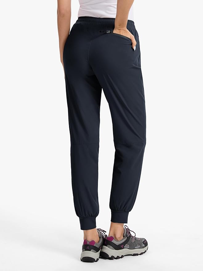 Womens Tall Hiking Pants 30/32/34 Inseam Lightweight Joggers Quick Dry 4 Pockets Travel Athletic Cargo UPF50+