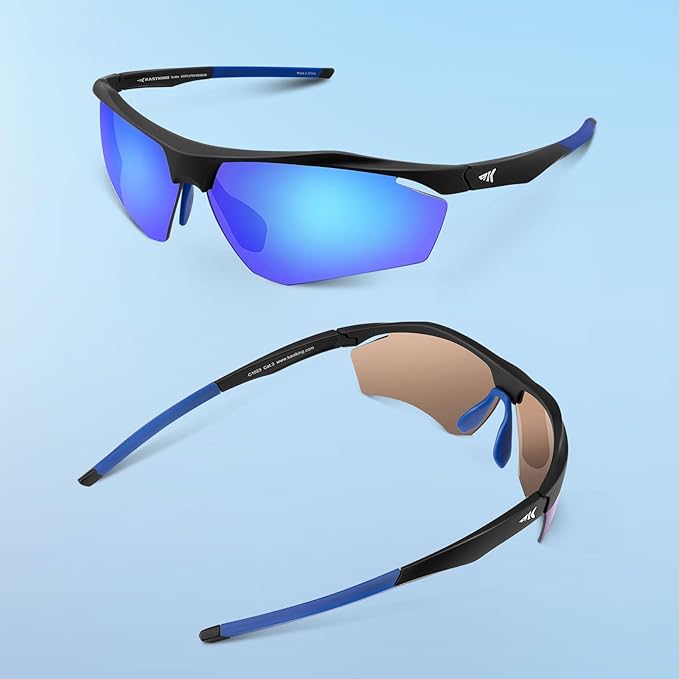 KastKing Tenmile Polarized Sunglasses for Men & Women, UV Protection,Sport Sunglasses Cycling Fishing Outdoor