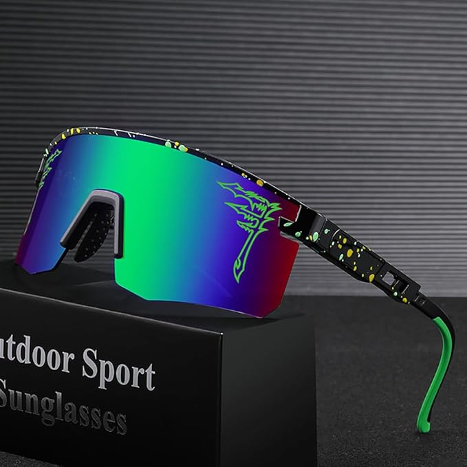 Two Sizes Baseball Sunglasses For Adults and Youth Boys Girls Kids UV400 Men Women Outdoor Sports Sun Glasses