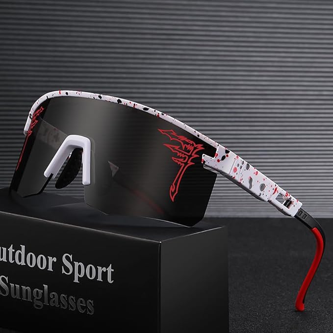 Two Sizes Baseball Sunglasses For Adults and Youth Boys Girls Kids UV400 Men Women Outdoor Sports Sun Glasses