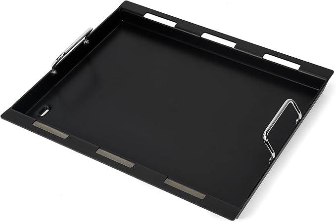 Stanbroil Full Size Griddle Insert for Weber Spirit 200 Series 2-Burner Gas Grills, Ceramic Coated Nonstick Flat Top Griddle for Weber Spirit I & II 200 Series Gas Grill, Black