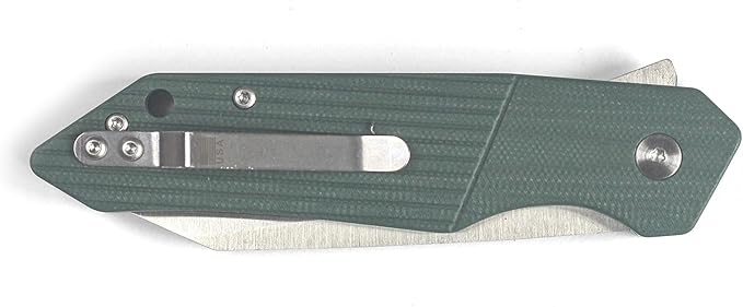 Pocket Knife,3.35" Blade G10 Handle EDC Knife with Pocket Clip for Men Women,Folding Knife for Camping Survival Hiking Knives-Avant