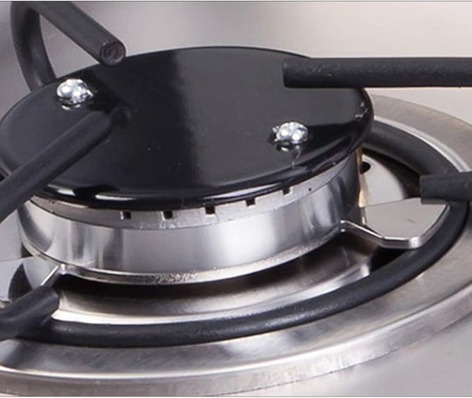 Gas Camping Stove,2 Burners Boat Caravan RV Camper with Tempered Glass Panel, Boat Caravan Camper Burner Gas Stove Hob and Sink Combo
