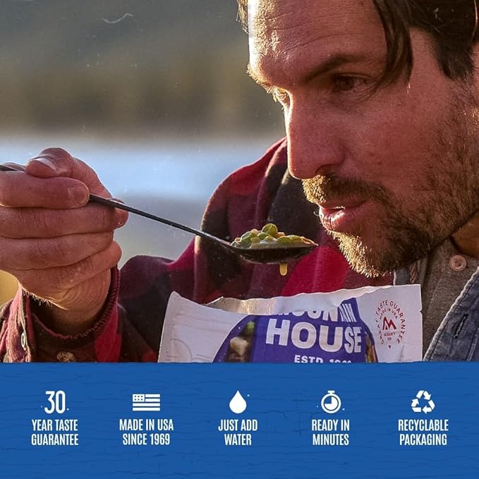 Mountain House Chicken & Dumplings Freeze Dried Backpacking & Camping Food |6-Pack