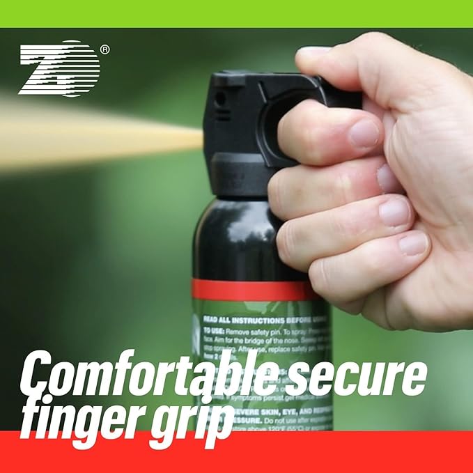 VEXOR Outdoorsman 9.2 oz. Pepper Spray 25-Foot Range for Ultimate Protection from Zarc