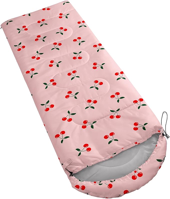AILONEN Outer Space Astronaut Camping Sleeping Bags,Lightweight & Waterproof,3 Season Warm & Cool Weather,Cartoon Sleeping Bags for Kids,Boys Girls Travelling,Outdoors
