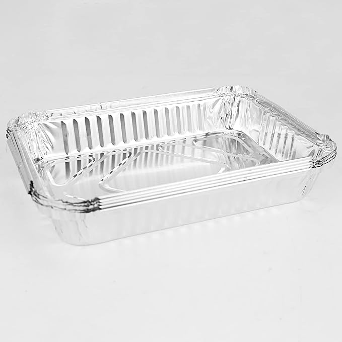Uniflasy 67047 Catch Pan for Weber Spirit/Spirit II 200/300 Genesis and Genesis II LX200/300 Series Grill for Weber Traveler Drip Tray with 6415 Aluminum Liner, Replacement for Weber 67047 83156 6415