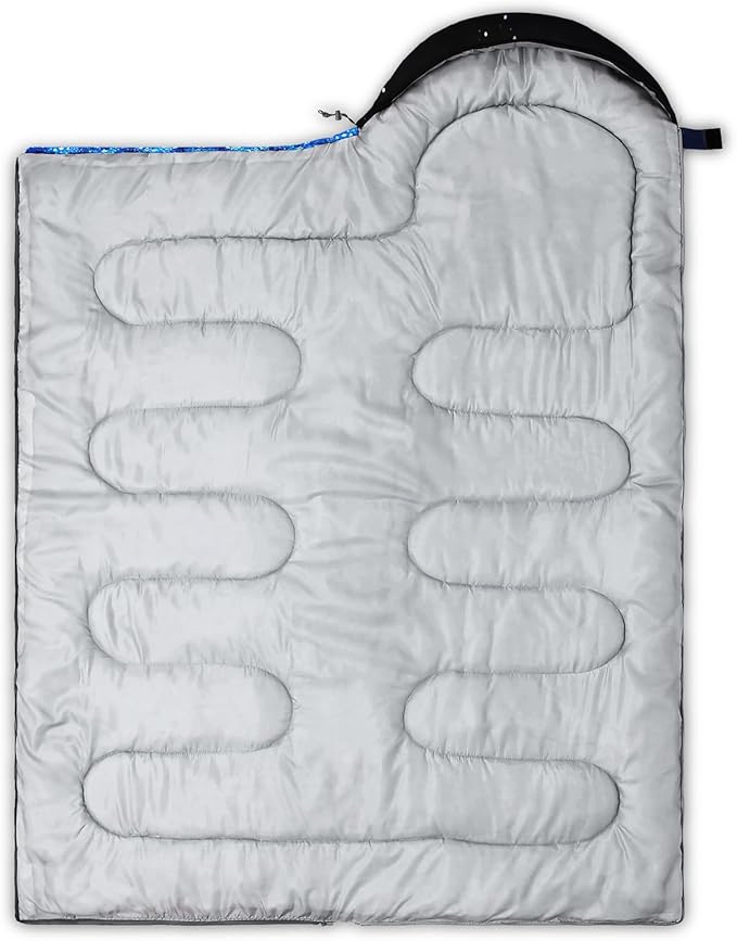 AILONEN Outer Space Astronaut Camping Sleeping Bags,Lightweight & Waterproof,3 Season Warm & Cool Weather,Cartoon Sleeping Bags for Kids,Boys Girls Travelling,Outdoors