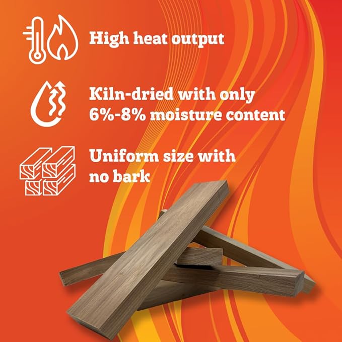 Premium Kiln Dried Wood Kindling for Pizza Ovens, Tabletop Fire Pits & Campfires