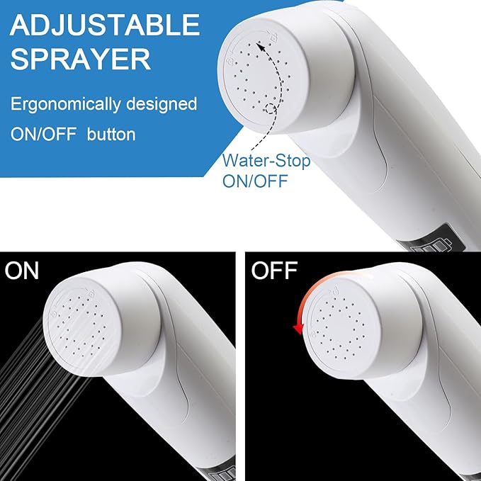 Portable Outdoor Shower,Handheld Electric Shower,IPX6 Waterproof,USB Charging,Built-in Battery,Compact and Portable,Suitable for Outdoor Camping,Beach Bathing,Hiking,pet Bathing