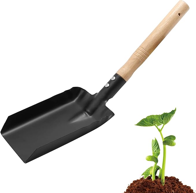 Fireplace Ash Shovel Tool Scoop Dust Pan Coal Hand Shovel Fire Stove Fireplace Trowel Ash Sweep Farm Wood
