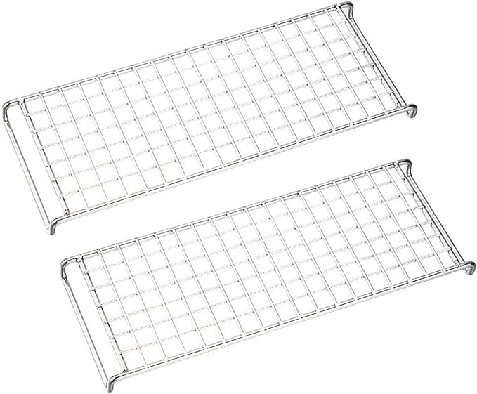 CAMPINGMOON 304 Stainless Steel Cooking Grates for Camping Stove Grill Campfire Open Fire MTG-G,MTG-2G,MTG-JS,MTG-JL