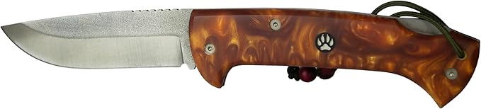 Stainless Steel With Sheated Safety Lock N690 Bohler Hunter Hunting Camping Hiking Knife
