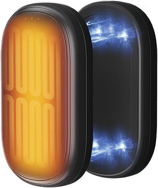 Rechargeable Hand Warmers 2 Pack, MagneticHands Heater, Fast Heating in 3s with 3 Settings, USB-C Electric Pocket Warmer, UL Certified Safe, Perfect for Winter Camping, Hunting Trips, and Golf Games