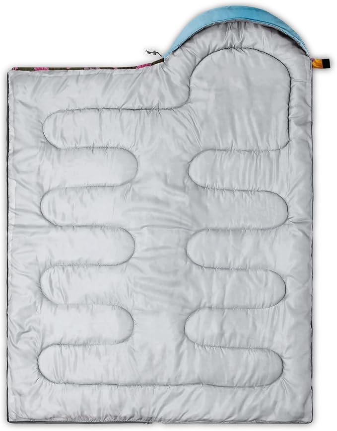 AILONEN Outer Space Astronaut Camping Sleeping Bags,Lightweight & Waterproof,3 Season Warm & Cool Weather,Cartoon Sleeping Bags for Kids,Boys Girls Travelling,Outdoors