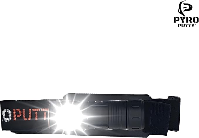 Phone Skope 3oz. Waterproof LED Headlamp with Red Light, Hands Free Torch for Hunting, Camping, or Backpacking, Rechargeable Battery, 2000 Lumen Output