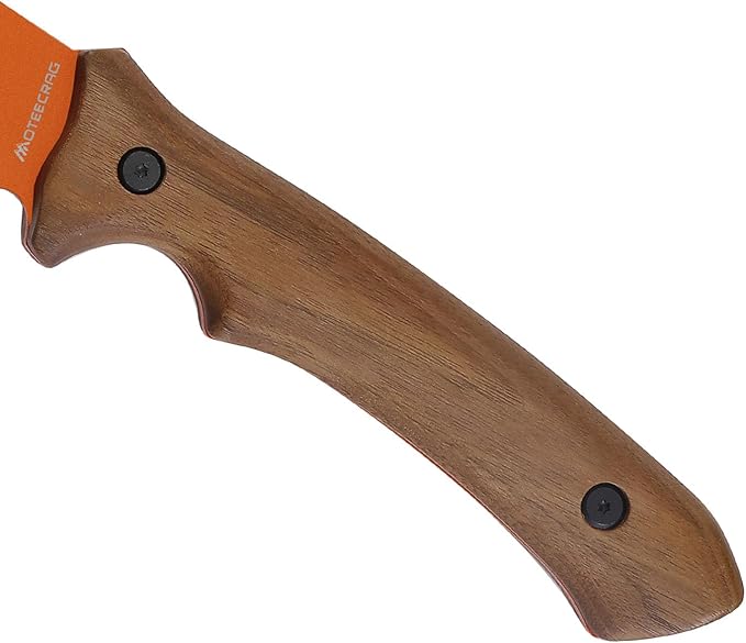 Machete for Cutting Trees Heavy Duty with Saw 19" Survival Knife Serrated Blade - Full Tang Machetes with Rope Cutter for Bushcraft Outdoor Hunting Garden Cutting Trees and Yard Work Orange